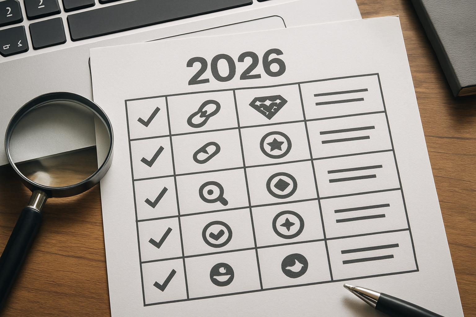 Таблица: факторы качества ссылок