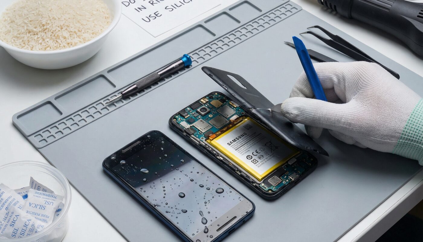 Как правильно разобрать смартфон андроид в домашних условиях для просушки после падения в воду