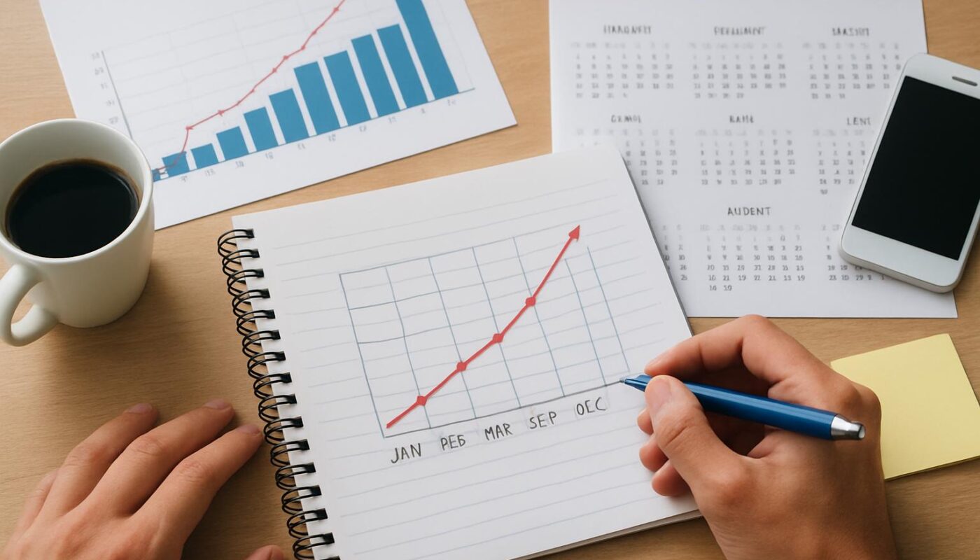 Годовой план контента, который действительно работает: как распределить темы, чтобы трафик рос плавно и предсказуемо