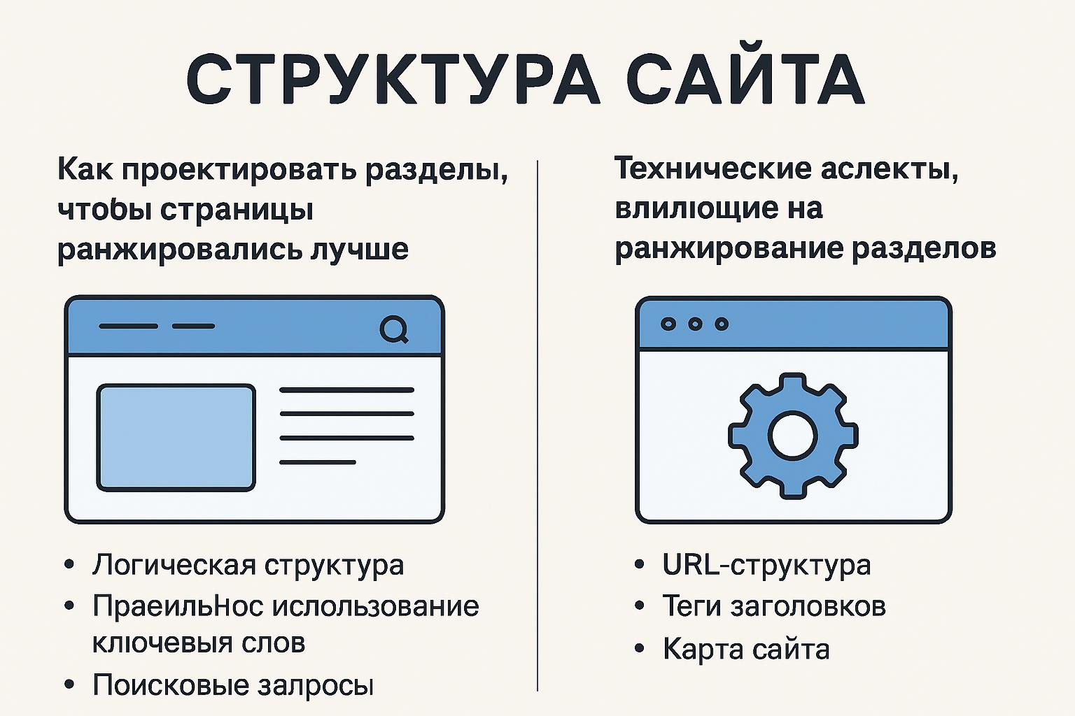 Структура сайта: как проектировать разделы, чтобы страницы ранжировались лучше. Технические аспекты, влияющие на ранжирование разделов Структура сайта: как проектировать разделы, чтобы страницы ранжировались лучше. Технические аспекты, влияющие на ранжирование разделов