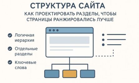 Структура сайта, которая действительно помогает страницам попадать в топ