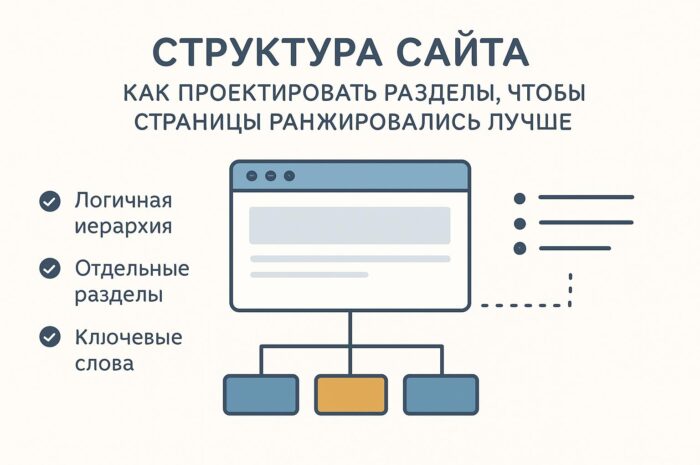 Структура сайта, которая действительно помогает страницам попадать в топ