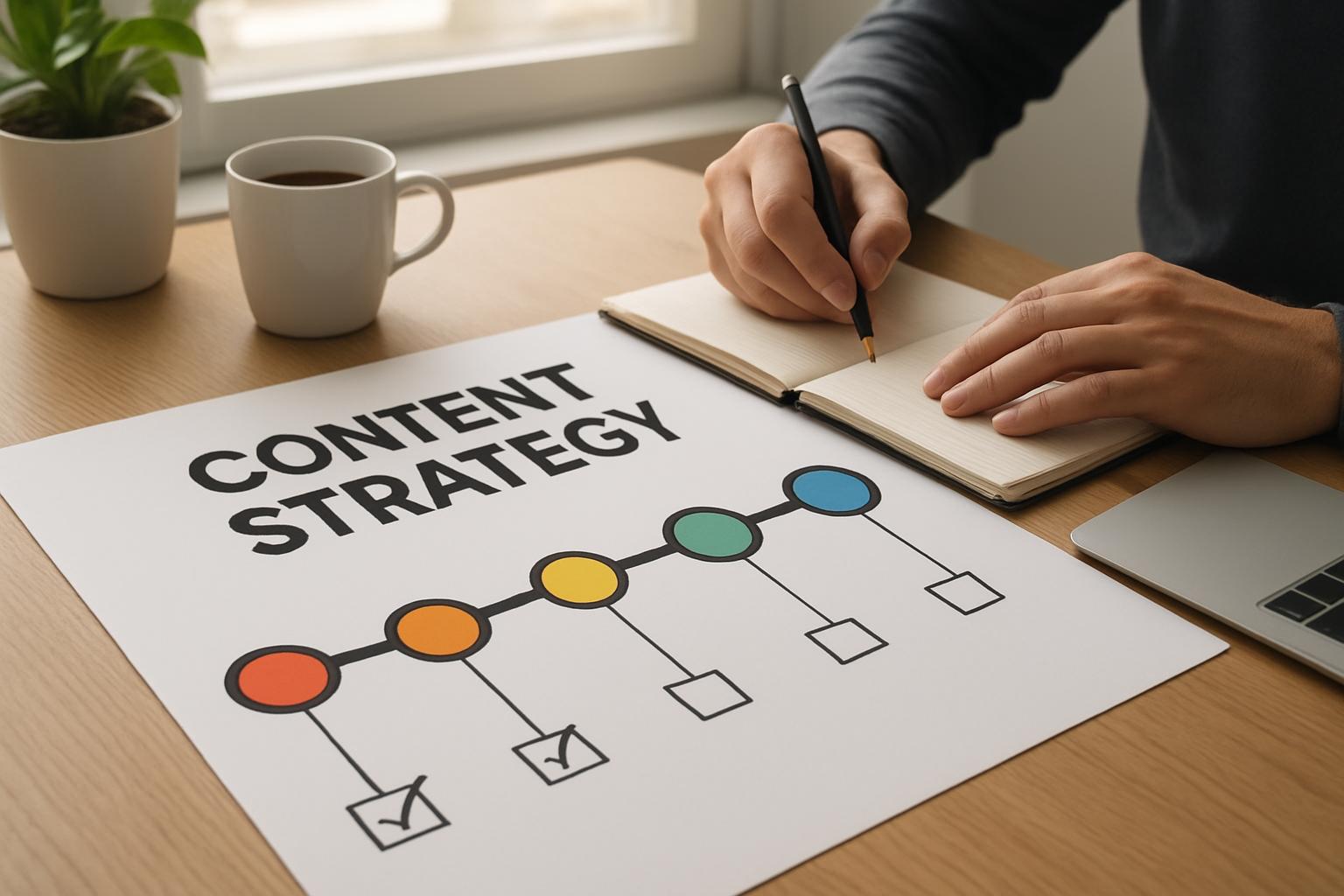 Стратегия контента на год: как планировать темы, чтобы трафик рос стабильно. Как начать прямо сейчас: первые пять шагов Стратегия контента на год: как планировать темы, чтобы трафик рос стабильно. Как начать прямо сейчас: первые пять шагов