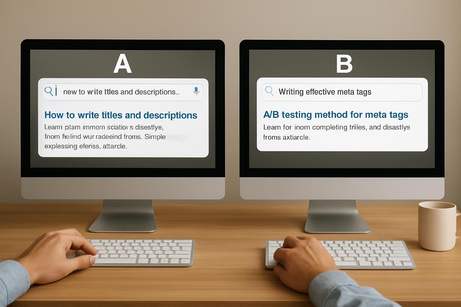 Как писать заголовки Title и Description, которые приносят клики. Как тестировать: простая методика A/B для мета-тегов