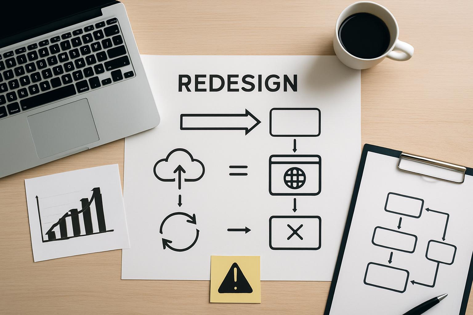 Как подготовить сайт к редизайну/переезду и не потерять трафик: план миграции. Планы отката и управление кризисом