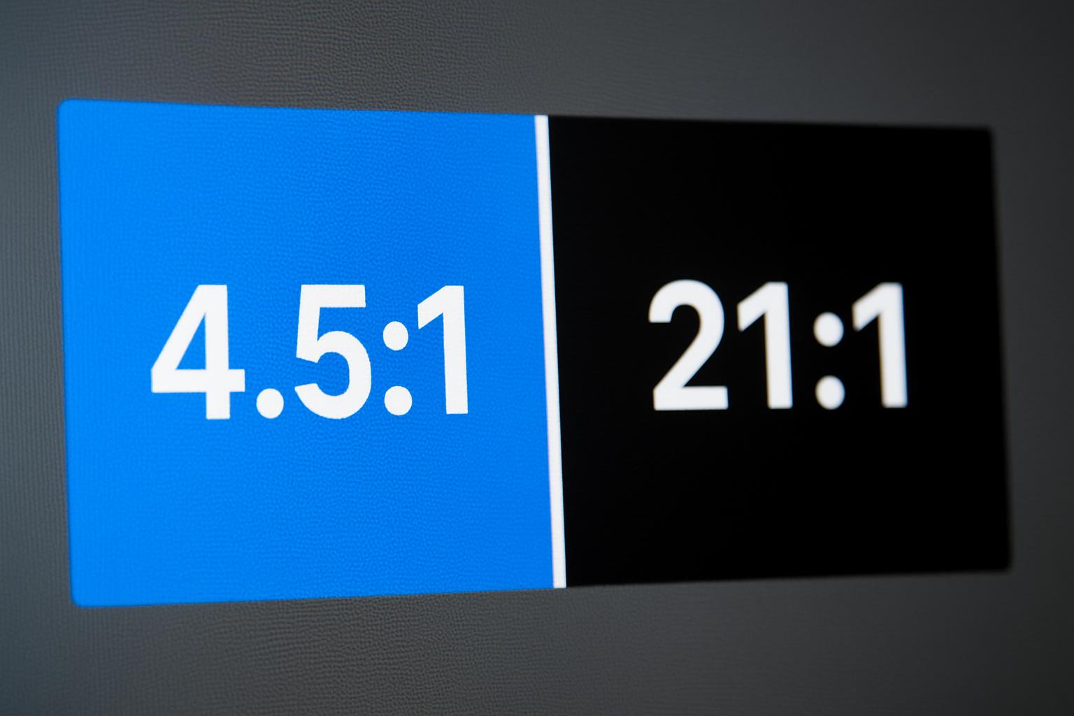 Как рассчитывается контраст Как рассчитывается контраст