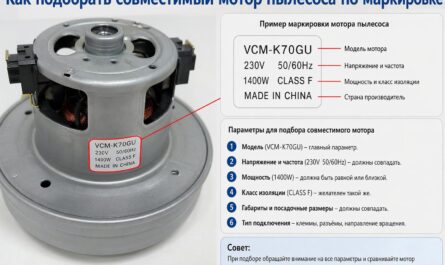Секреты шильдика: как безошибочно выбрать мотор для пылесоса по его маркировке