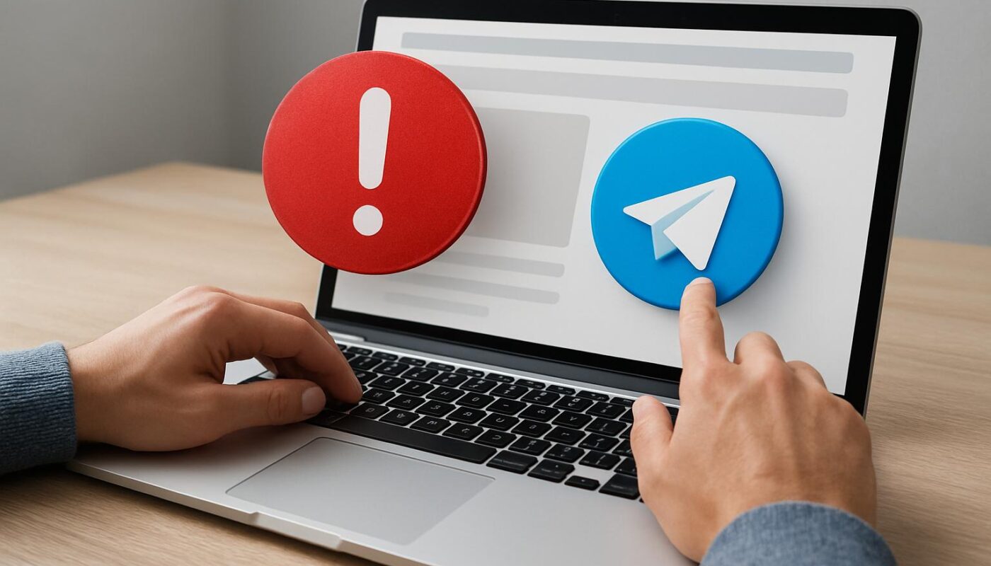 Кнопка Telegram на сайте: когда она съедает конверсию и как вернуть заявки